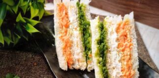 તિરંગા સેન્ડવીચ બનાવવાની રીત - tiranga sandwich banavani rit - tiranga sandwich recipe in gujarati
