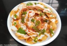 દહીં પાપડી ચાટ બનાવવાની રીત - Dahi papdi chat banavani rit - Dahi papdi chat recipe in gujarati