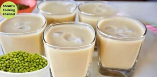 મગ નો જ્યુસ બનાવવાની રીત - Mag no juice banavani rit - Moong juice recipe in gujarati