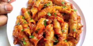 ઘઉંના લોટના પાસ્તા બનાવવાની રીત - Ghu na lot na pasta banavani rit - wheat flour pasta recipe in gujarati