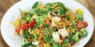 કીનવા સલાડ બનાવવાની રીત - Kinva salad banavani rit - Kinva salad recipe in gujarati
