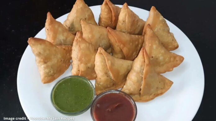 જૈન સમોસા - Jain samosa - Jain samosa banavani rit - Jain samosa recipe in gujarati