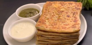 ટીફીન માટે પરોઠા બનાવવાની રીત - Tiffin mate parotha banavani rit