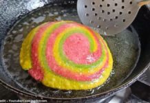 રંગ બે રંગી પૂરી - Rang be rangi puri - રંગ બે રંગી પૂરી બનાવવાની રીત - Rang be rangi puri banavani rit