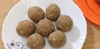 બાજરા ના લોટ ના લાડુ - Bajra na lot na ladoo - બાજરા ના લોટ ના લાડુ બનાવવાની રીત - Bajra na lot na ladoo banavani rit