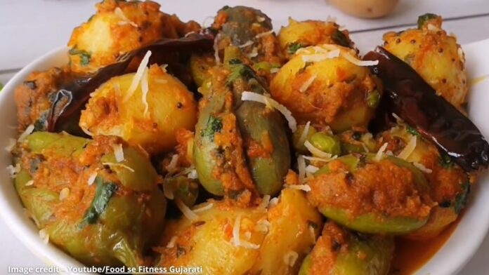 સંભારિયું શાક - Sambharyu shaak - સંભારિયું શાક બનાવવાની રીત - Sambharyu shaak banavani rit - Sambharyu shaak recipe in gujarati