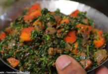Gajar methi nu shaak - ગાજર મેથી નું શાક
