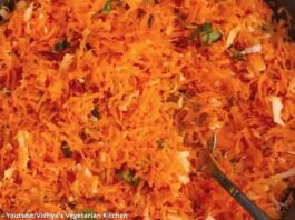 Gajar ane nariyal nu salad - ગાજર અને નારિયળ નું સલાડ