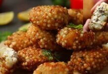 ફરાડી Stuffed સાબુદાણા વડા બોમ્બ – Sabudana Vada Bombs Sabudana Vada Bombs Recipe
