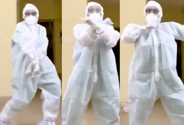 doctor-dances-on-garmi-while-wearing-ppe-kit doctor-dances-on-garmi-while-wearing-ppe-kit