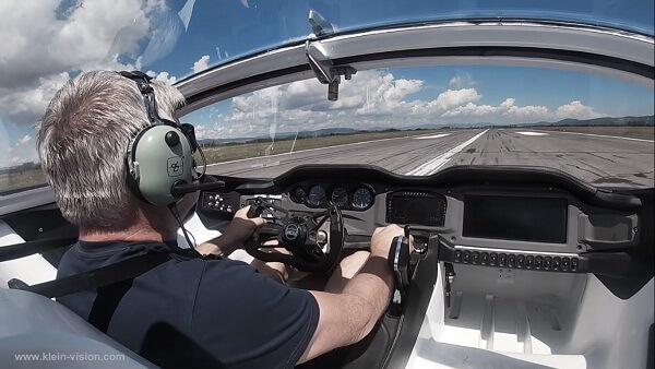 Klein Vision Flying Car interior