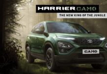 TATA Harrier Camo લોન્ચ કરવામાં આવી નવા ઈન્જીન,ફીચર્સ અને ગ્રાફિક્સ સાથે All New TATA Harrier Camo new features Price images