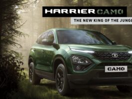 TATA Harrier Camo લોન્ચ કરવામાં આવી નવા ઈન્જીન,ફીચર્સ અને ગ્રાફિક્સ સાથે All New TATA Harrier Camo new features Price images