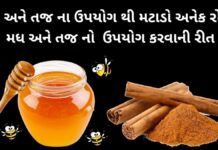 મધ અને તજ ના ઉપયોગ થી મટાડો અનેક રોગો ને – Madh ane Taj no Upyog Madh ane Taj no Upyog karvani rit - Madh ane Taj no Upyog - મધ અને તજ ના ફાયદા