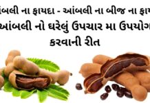 ખાટી આંબલી ના ફાયદા | આંબલી નો ઘરેલું ઉપચાર મા ઉપયોગ કરવાની રીત ખાટી આંબલી ના ફાયદા - aambli na fayda - health benefits of tamarind in Gujarati - આમલી ના ફાયદા - આંબલી ના ફાયદા