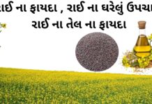 રાઈ ના ફાયદા | રાઈ ના ઘરેલું ઉપચાર | રાઈ ના તેલ ના ફાયદા | Rai na fayda રાઈ ના ફાયદા - રાઈ ના ઘરેલું ઉપાય - રાઈનો ઉપયોગ - rai na fayda - mustard seed benefits in Gujarati - sarso tel na fayda - સરસવ તેલ ના ફાયદા