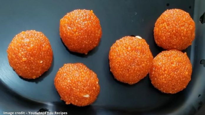 motichur na ladu banavani rit મોતીચુર લાડુ બનાવવાની રીત - motichur na ladu banavani rit - motichoor na ladoo recipe in gujarati - મોતીચૂરના લાડુ બનાવવાની રીત - motichur na ladva banavani rit - motichur na ladoo banavani rit