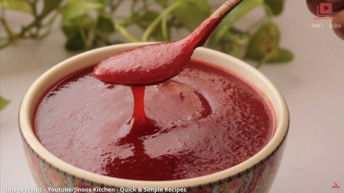 tomato sos banavani rit ટામેટાનો સોસ બનાવવાની રીત - tomato ketchup recipe in gujarati language - tomato sauce recipe in gujarati language - tomato sos banavani rit - tomato ketchup banavani rit - tomato sauce banavani rit