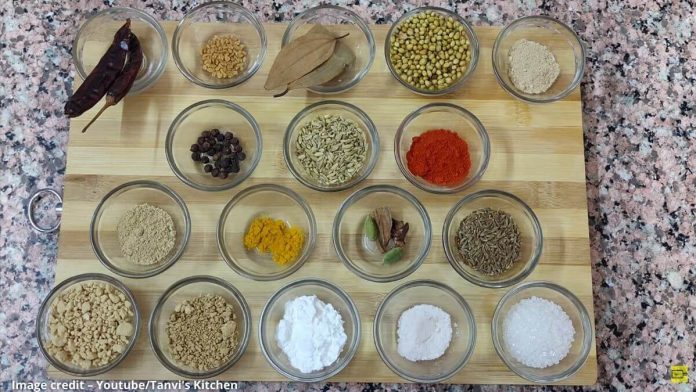 megi no masalo banavani rit મેગી નો મસાલો બનાવવાની રીત - maggi masala recipe in gujarati - megi no masalo banavani rit