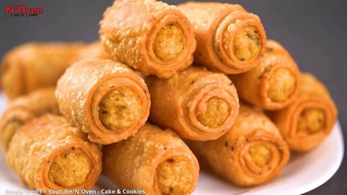 Samosa roll banavani rit સમોસા રોલ બનાવવાની રીત - Samosa roll banavani rit - Samosa roll recipe in gujarati