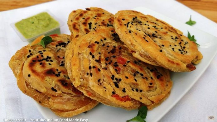 achari masala paratha recipe in gujarati અચારી મસાલા પરોઠા બનાવવાની રીત - achari masala paratha banavani rit - achari masala paratha recipe in gujarati