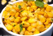 ક્રિસ્પી કોર્ન ચાર્ટ બનાવવાની રીત | corn chaat banavani rit | corn chaat recipe in gujarati Image credit – Youtube/Cook With Nisha