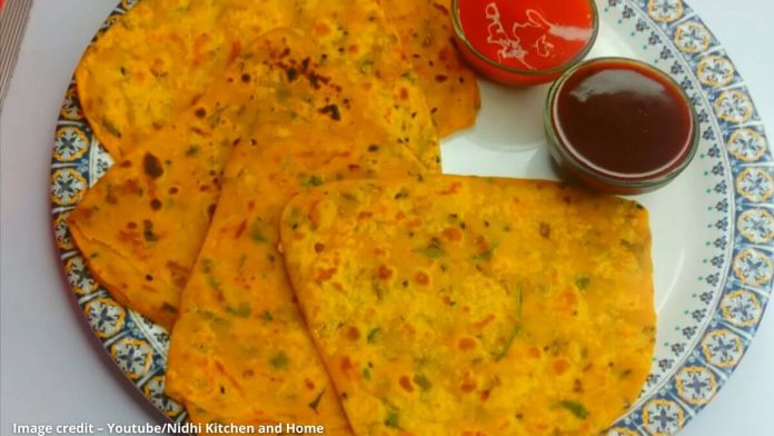 masala paratha banavani rit gujarati ma મસાલા પરોઠા બનાવવાની રીત - masala paratha banavani rit - masala paratha recipe in gujarati