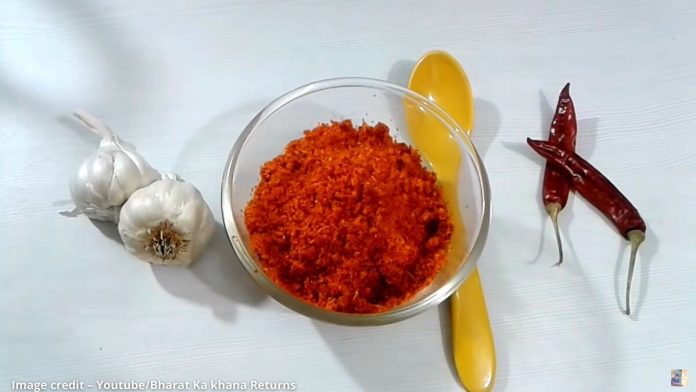 vada pav chutney recipe in gujarati વડાપાવ ની સૂકી ચટણી બનાવવાની રીત - વડાપાવ ની ચટણી બનાવવાની રીત - vada pav ni suki chatni banavani rit gujarati ma - vada pav chutney banavani rit - vada pav chutney recipe in gujarati