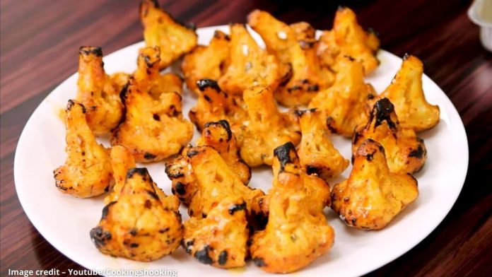 tandoori fulavar recipe in gujarati તંદુરી ફુલાવર બનાવવાની રીત - tandoori fulavar banavani rit - tandoori fulavar recipe in gujarati