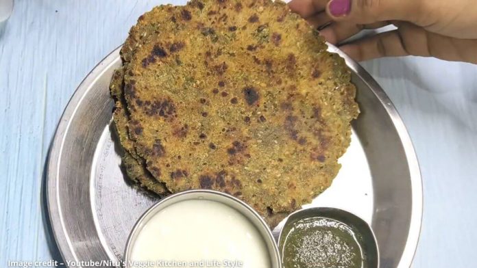 Mulit grain lot na methi na parotha banavani rit મલટ્રીગ્રેન લોટ ના મેથી પરોઠા બનાવવાની રીત - Mulit grain lot na methi na parotha banavani rit