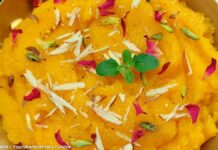 મેંગો સોજી હલવો બનાવવાની રીત | Mango soji halva recipe in gujarati મેંગો સોજી હલવો બનાવવાની રીત - Mango soji halvo banavani rit - Mango soji halva recipe in gujarati