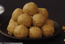 Tal suka nariyal ane singdana na ladoo banavani rit Tal suka nariyal ane singdana na ladoo - તલ સૂકા નારિયળ અને સીંગદાણા લાડુ