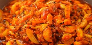 Lasan nu athanu banavani rit | લસણ નું અથાણું બનાવવાની રીત Lasan nu athanu - લસણ નું અથાણું