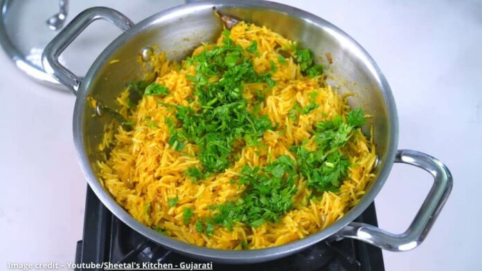 Dudhi no pulav Dudhi no pulav - દુધી નો પુલાવ